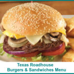 Texas Roadhouse Burgers & Sandwiches Menu